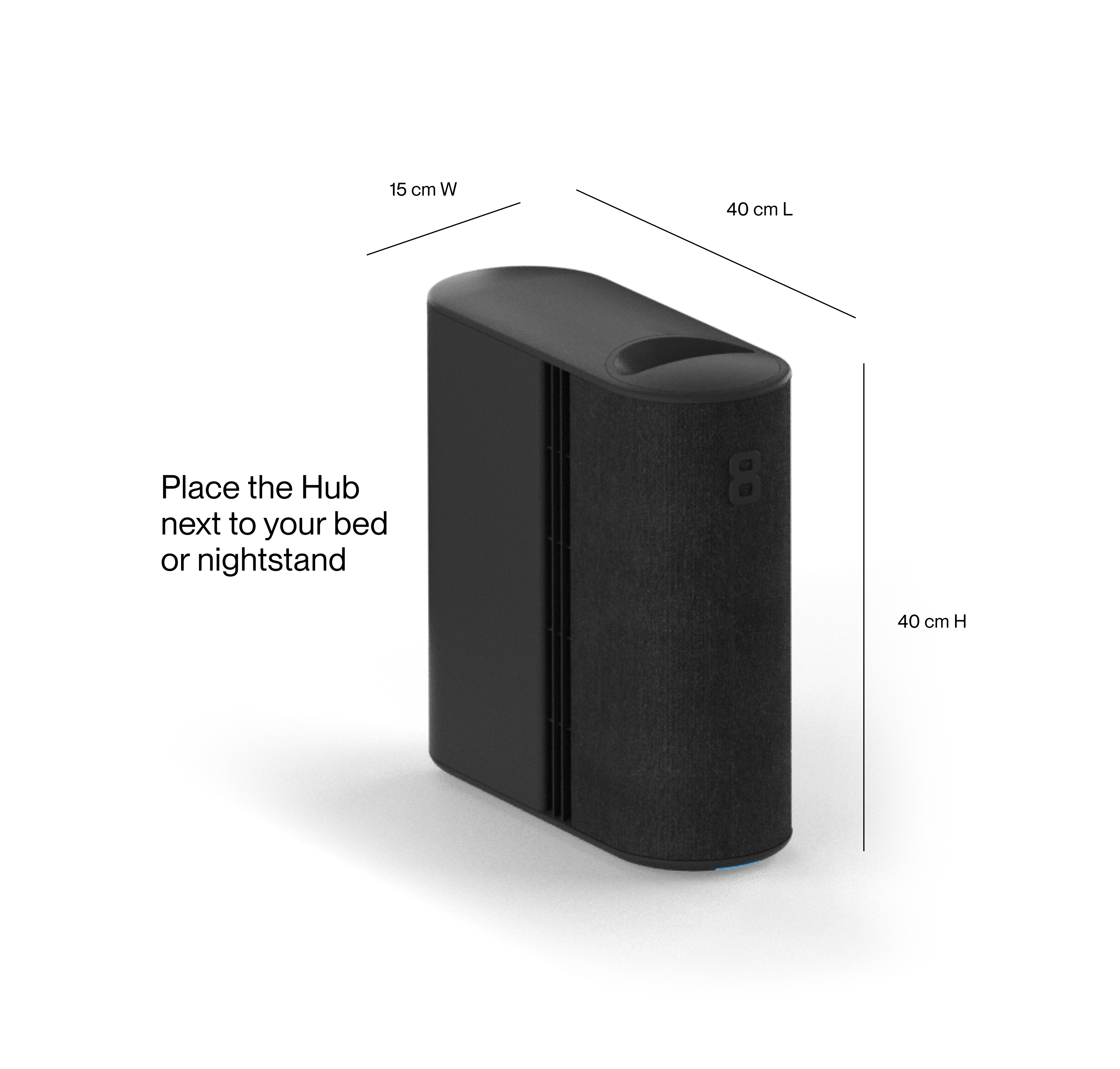 Pod 4 hub dimensions