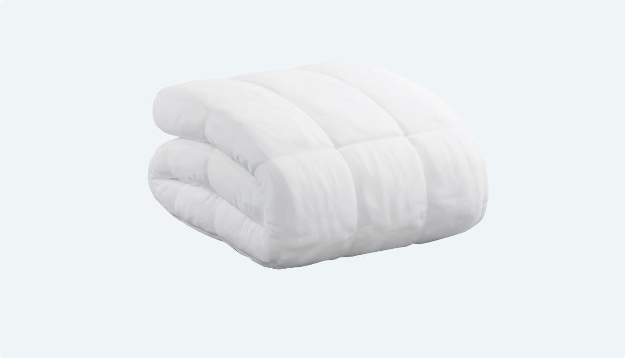 Air Lite Comforter neatly folded